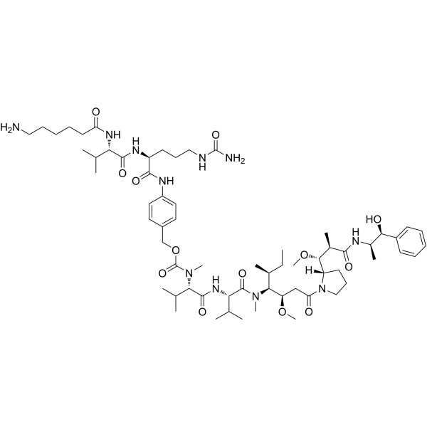 Aminocaproyl-Val-Cit-PABC-MMAE 1374407-35-8